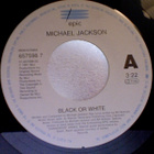MICHAEL JACKSON  ::  BLACK OR WHITE  ::  VINYYLI  7"    1991 - pikkukuva 3