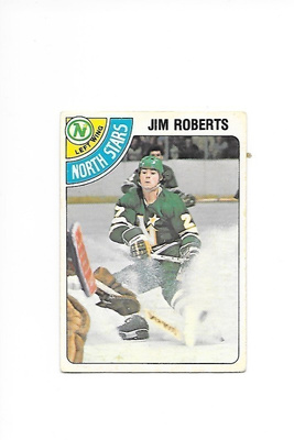 1978-79 OPC #342 Jim Roberts Minnesota North Stars