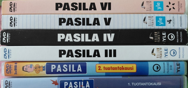 Pasila koko sarja 1 - 6 kausi DVD
