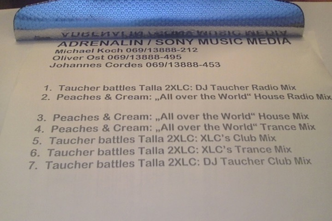 ADRENALIN / SONY MUSIC MEDIA  CDR  ::  RARE  ADVANCED    CD
