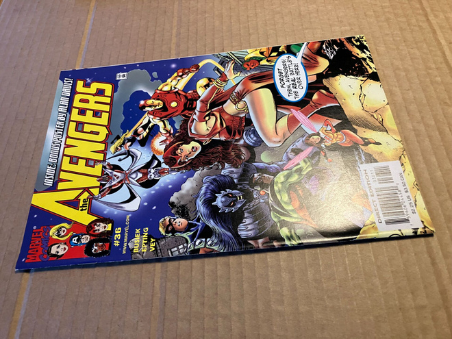 MARVEL AVENGERS 36/2001 HYVÄ