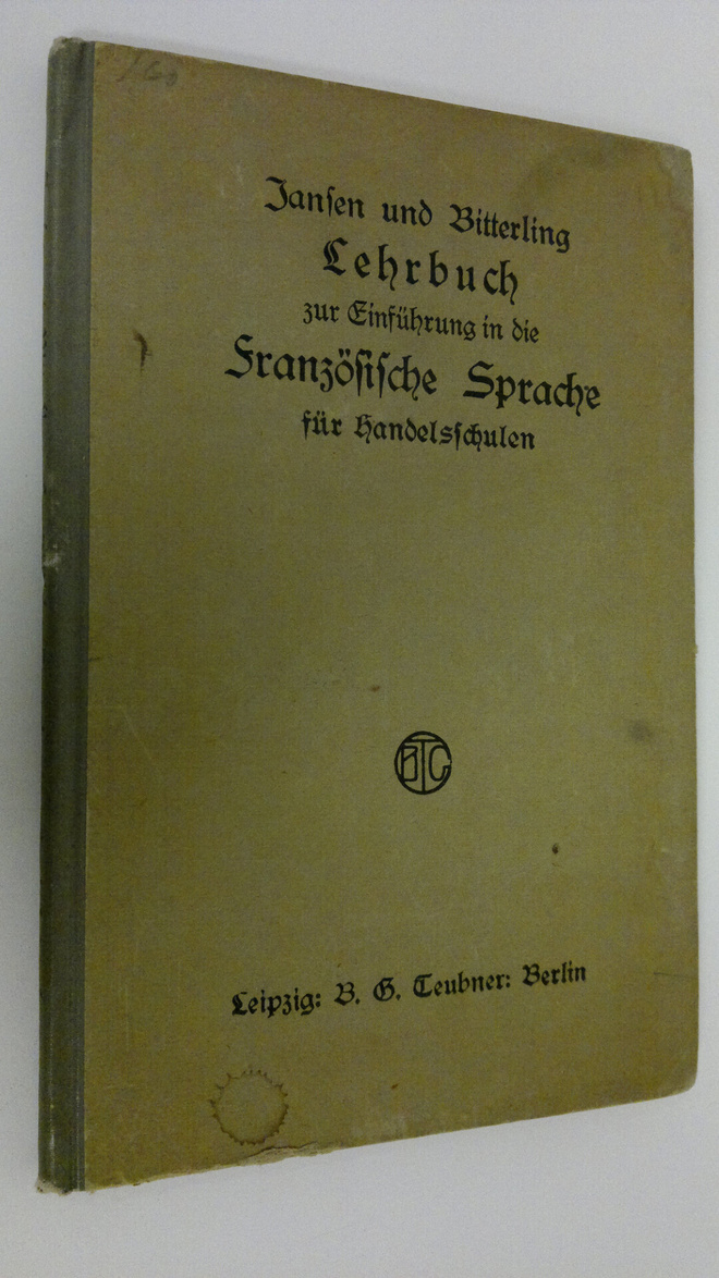 W. Jansen : Lehrbuch zur Einfuhrung in die Französische S...