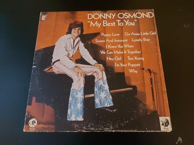 DONNY OSMOND - MY BEST TO YOU ( LP . VINYYLI )