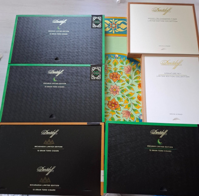 Davidoff Limited Edition -sikarilaatikkokokoelma – numeroitu