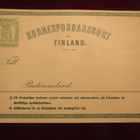 Ehiökortti 8 pen vihreä. 1871.-stationery post card - pikkukuva 1