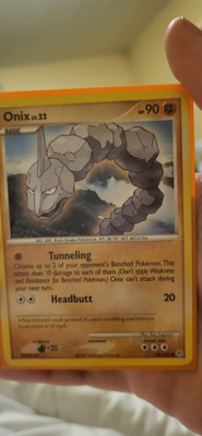Onix #92 Pokemon Diamond & Pearl card