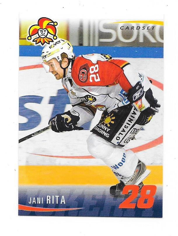 2009-10 CardSet #66 Jani Rita  Jokerit