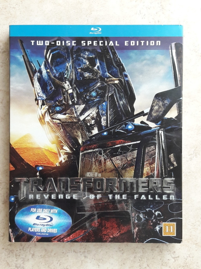 Transformers - Revenge of the fallen, 2 x blu-ray.