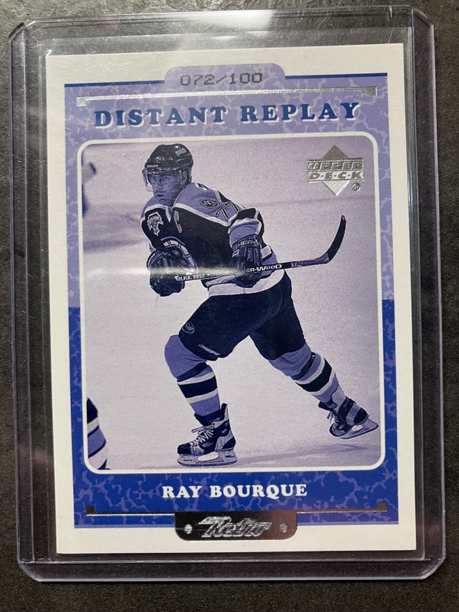 Ray Bourque 1999-00 Upper Deck Retro Distant Replay /100