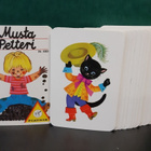 Musta Petteri Vintage pelikortit huippukunto harvinaiset - pikkukuva 3
