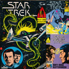 STAR TREK Suomi 1/82+2/82+4/82 IHMENELOSET Avaruusmatka - pikkukuva 1