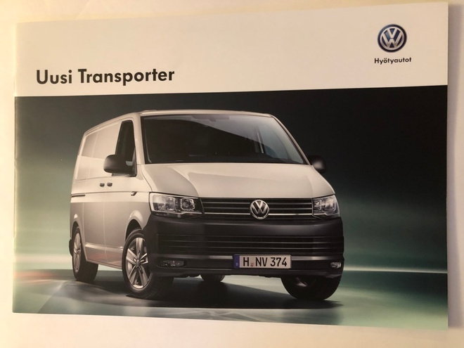 Myyntiesite - Volkswagen Transporter - 4/2015