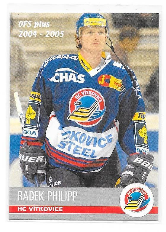 2004-05 OFs #236 Radek Philipp Vitkovice ex Pelicans