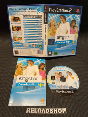 Singstar - Svenska Hits PS2 - CIB