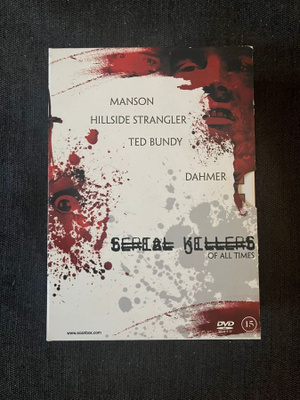 Serial Killers of All Times boksi | pohjoismaajulkaisu | DVD