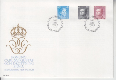 Ruotsi fdc 1985