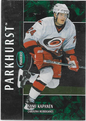 2002-03 Parkhurst #131 Sami Kapanen Carolina Hurricanes