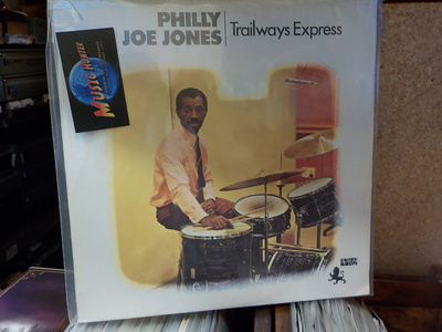 PHILLY JOE JONES - TRAILWAYS EXPRESS EX/M- LP