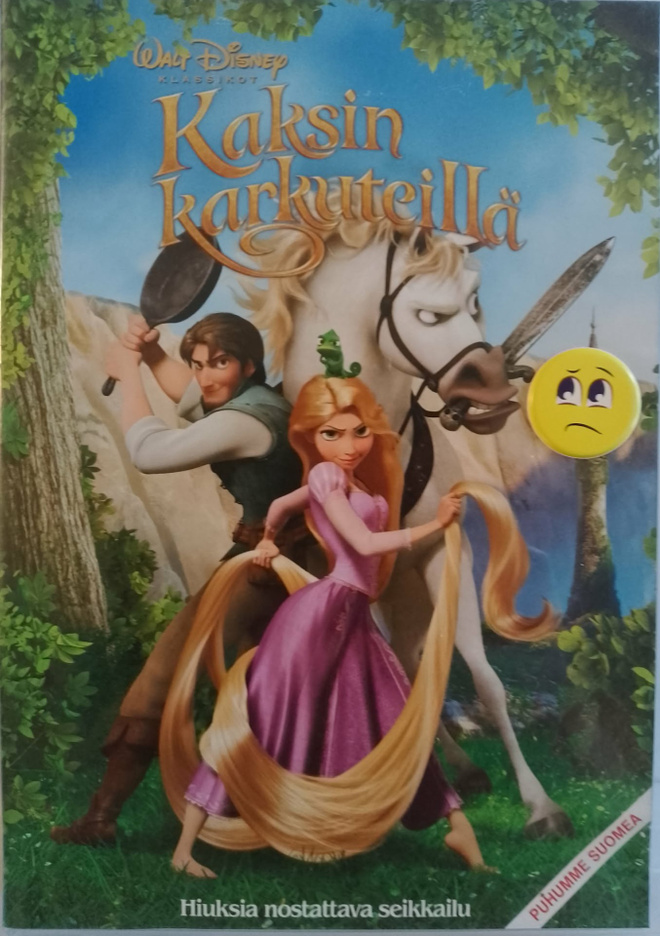 DVD Walt Disney Kaksin karkuteillä