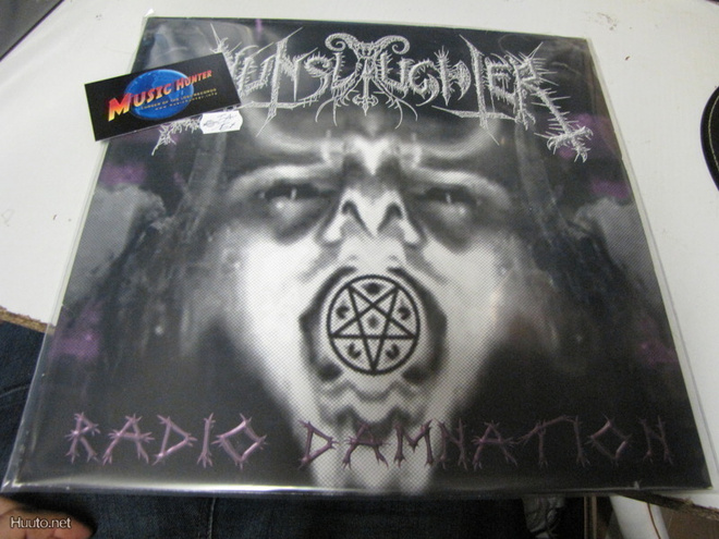 NUNSLAUGHTER - RADIO DAMNATION M-/M- LP +