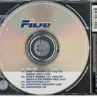 CDS FIVE DON T WANNA LET YOU GO - pikkukuva 2