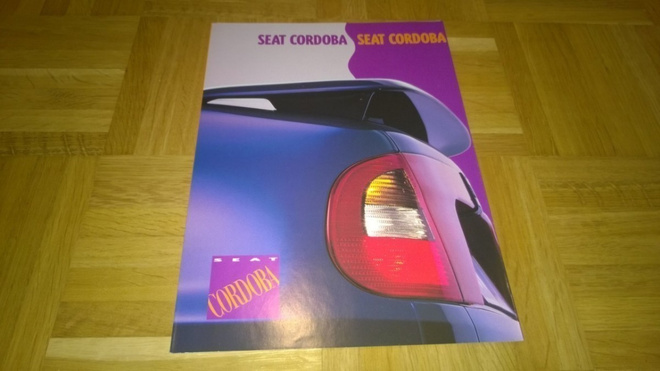 Esite Seat Cordoba, noin 1994