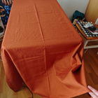 Halloween oranssi pöytäliina 140 x 240cm käyttämätön - pikkukuva 2