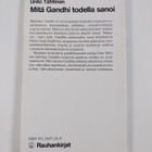 Unto Tähtinen : Mitä Gandhi todella sanoi - pikkukuva 2