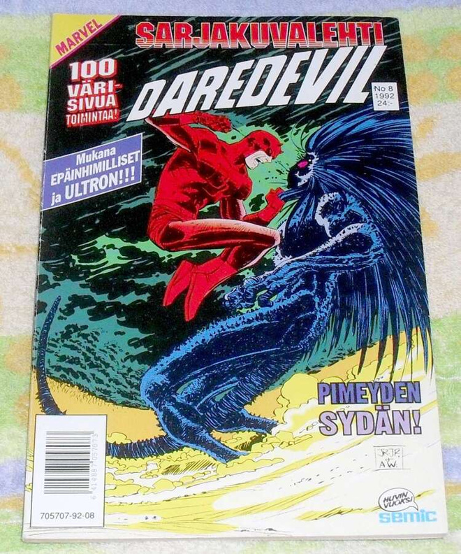 Sarjakuvalehti 2 / 1992 - Daredevil