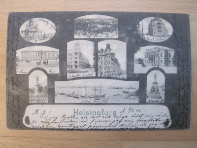 VANHA Postikortti Helsinki 1905