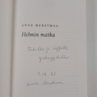 Anne Meretmaa : Helmin matka (signeerattu, tekijän omiste) - pikkukuva 3
