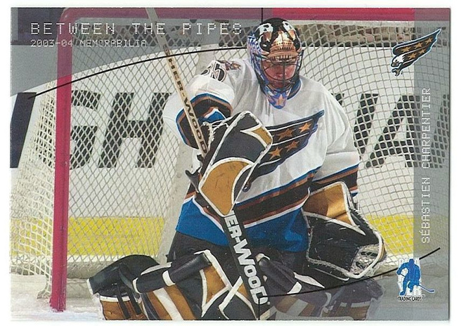 03-04 ITG Be A Player Memorabilia #164 Sebastien Charpentier