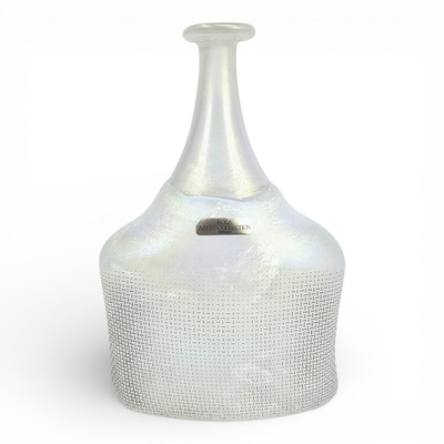 Bertil Vallien Network lasipullo – Kosta Boda, 22 cm