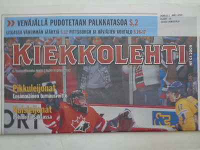 Kiekkolehti Nro 1/2009 (8.2)