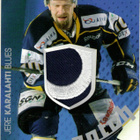 2011-12 Cardset  JERE KARALAHTI Blues HIFK Patch - pikkukuva 1