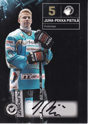 Juha-Pekka Pietilä . Jääkiekko. Lahti. Pelicans, e258