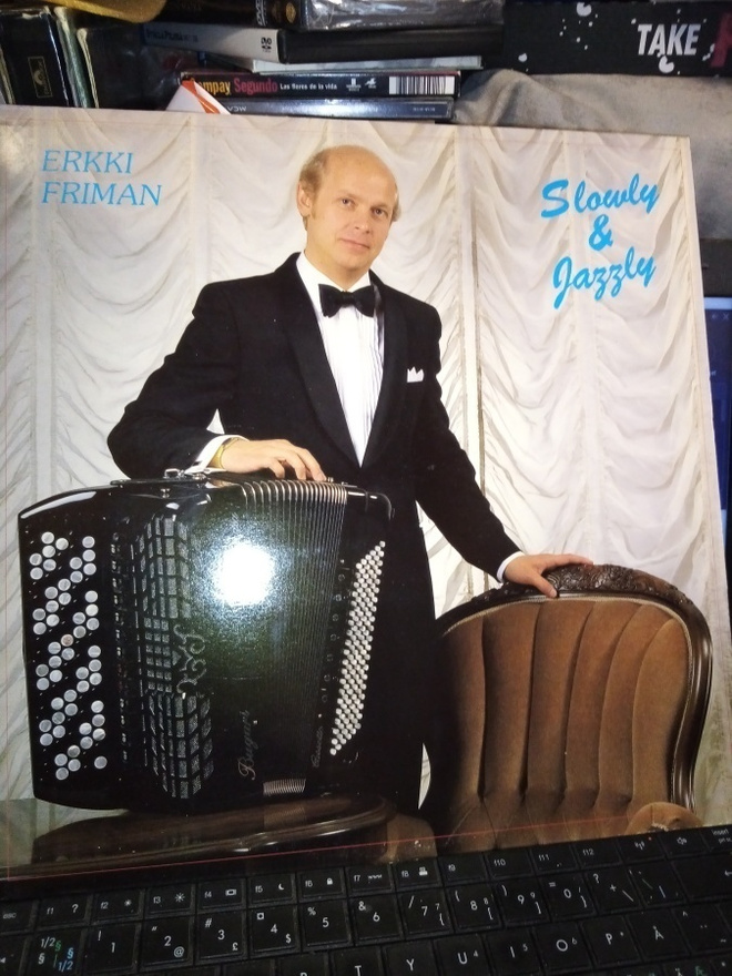 LP Erkki Friman : Slowly &  Jazzly ( SIS POSTIKULU