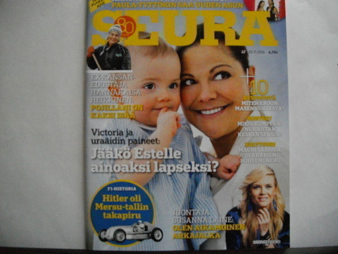 Seura lehti Nro 47/2014 (20.3)