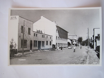 VANHA Postikortti Tornio1950-luku Alkup.Mallikappale