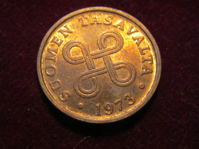 5 penniä 1973