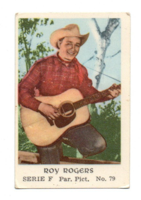 Purkkakuva Serie F n:o 79 ROY ROGERS Purukumikuva