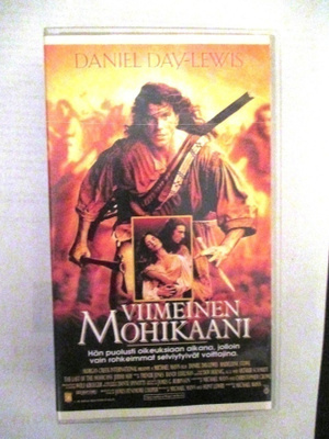 VHS elokuva: Viimeinen mohikaani