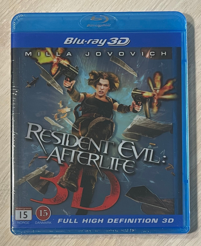 Resident Evil: Afterlife (2010) Blu-ray 3D + 2D (UUSI)