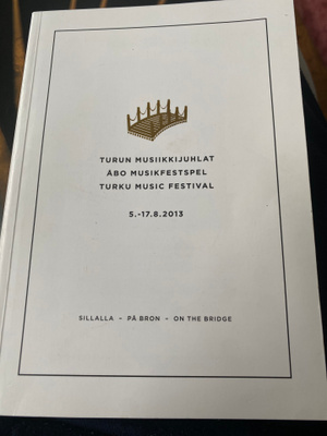 Turun Musiikkijuhlien katalogi 2013