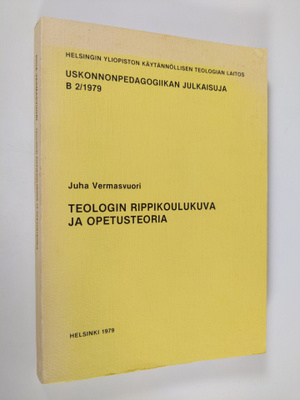 Teologin rippikoulukuva ja opetusteoria