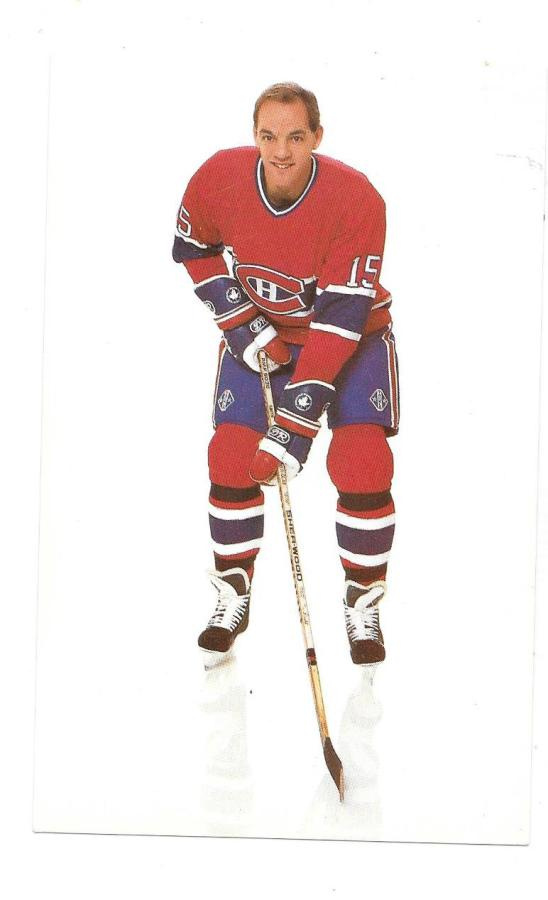 1988-89 Montreal Canadiens TeamIssued #15 Bobby Smith