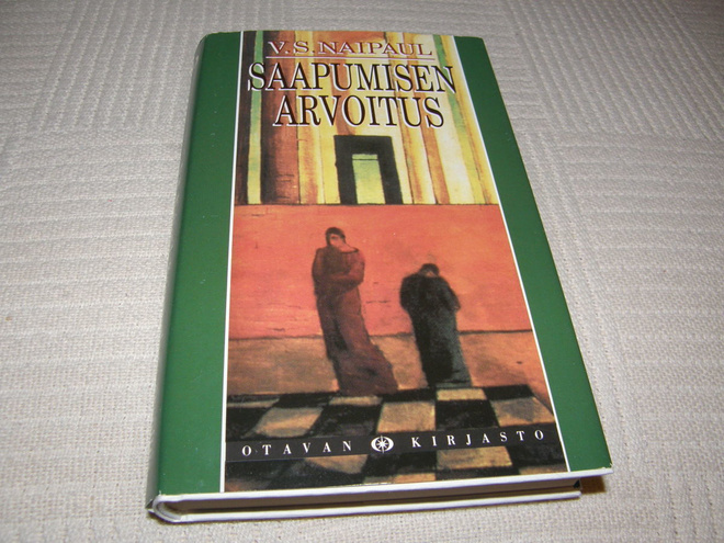 V. S. Naipaul Saapumisen arvoitus  -sid