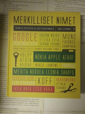 Timo Leppänen - Merkilliset nimet (sid.)