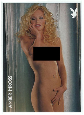 2005 Playboy Lingerie 100th Issue #83 Amber Mross