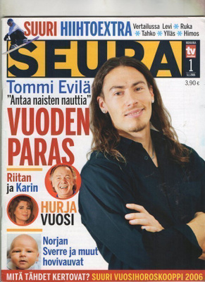 Seura n:o 1 2006 Tommi. Seurapiiri vuosi. Sara. Uusia kunink